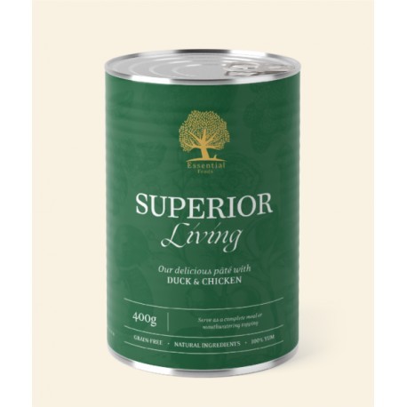 ESSENTIAL SUPERIOR LIVING PÂTÉ 400G