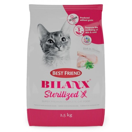 Bilanx Chicken Sterilezed KORNFRI 2,5 KG.