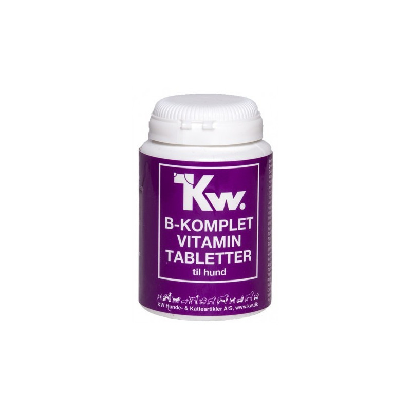 KW B-Komplet Vitamin Tabletter - Foder Engros Webshop